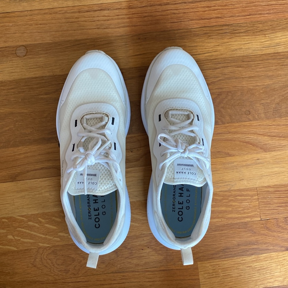 Cole Haan Zerogrand Fairway Golf Shoes Optic White size 9.5 - Picture 6 of 10